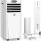 Portable Air Conditioners,10,000 BTU 3-in-1 Portable AC unit for Rooms up to 450 Sq. Ft, Featuring 24H Timer, Smart Sleep Mode, Window Kits Included, Perfect for Bedrooms, Kitchens, and Apartments.