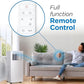 BLACK+DECKER Portable Air Conditioner, 8,500 BTU (5,100 BTU SACC) for Rooms Up To 350 Sq. Ft., Portable AC with Full Function Remote Control & Window Kit, BPACT05SM, White
