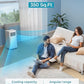 EUHOMY Portable Air Conditioners 8,000 Btu, 3 in 1 Portable Cooling AC with Dehumidifier, Fan, Sleep Modes, AC Unit with Remote Control & 24H Timer for Bedroom, Rooms, Apartments up to 350 Sq.Ft.